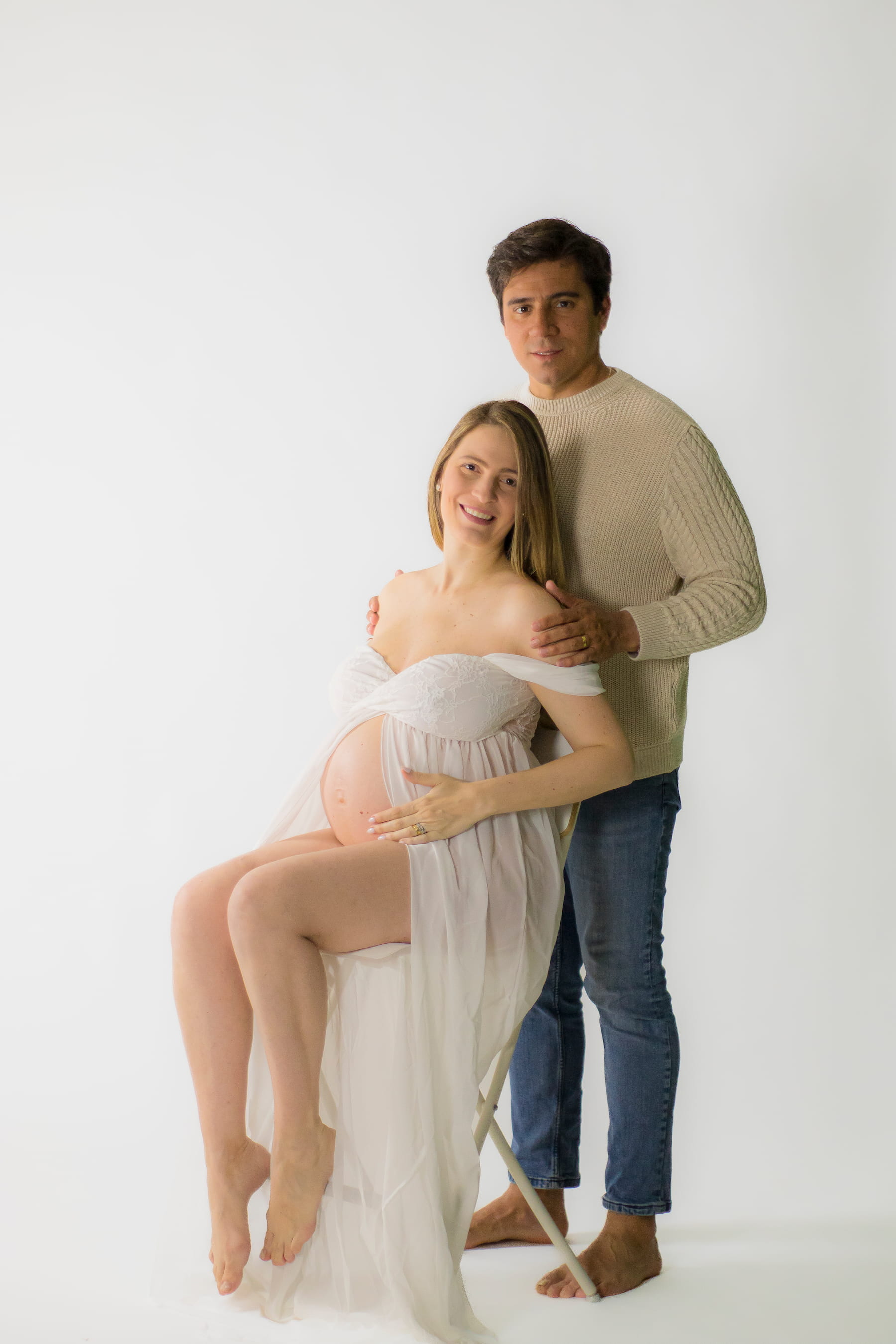 Casal esperando bebê